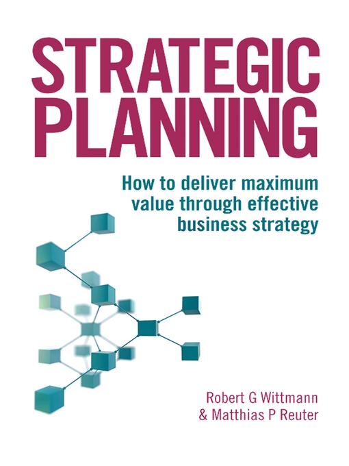 Title details for Strategic Planning by Robert Wittmann - Available
